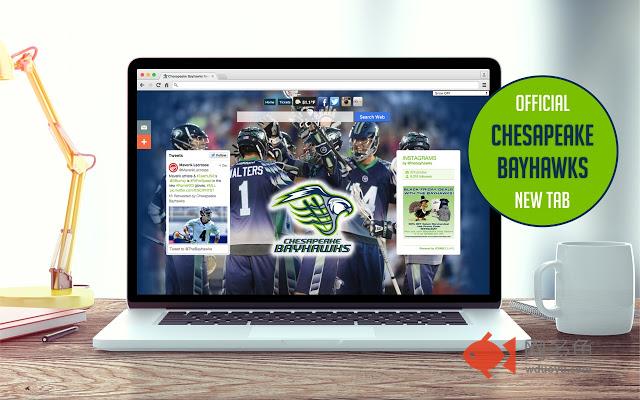 Chesapeake Bayhawks New Tab