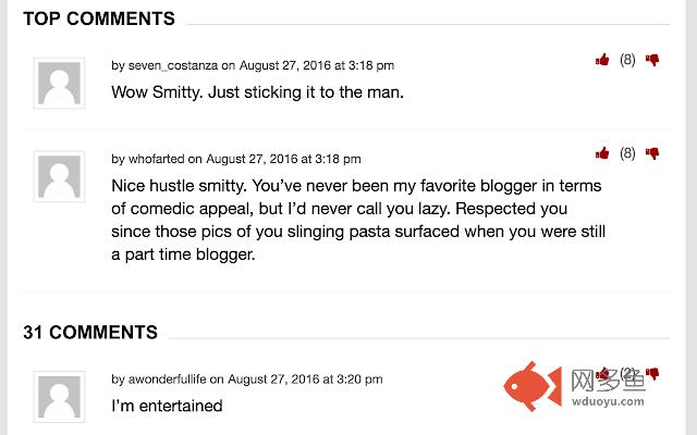 Barstool Sports - Top Comments插件截图