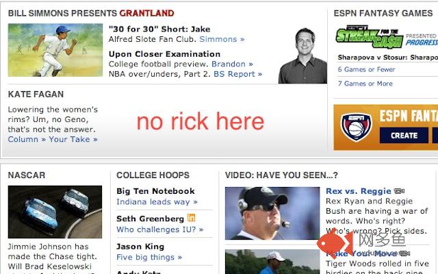 No Rick Reilly插件截图