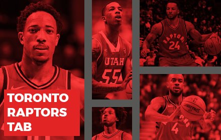 Toronto Raptors News Tab插件截图