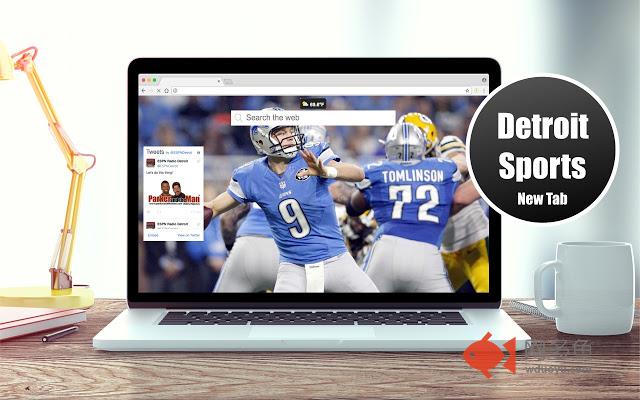 *NEW* HD Detroit Sports Wallpapers New Tab