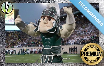 OFFICIAL Michigan State HD New Tab Theme插件截图