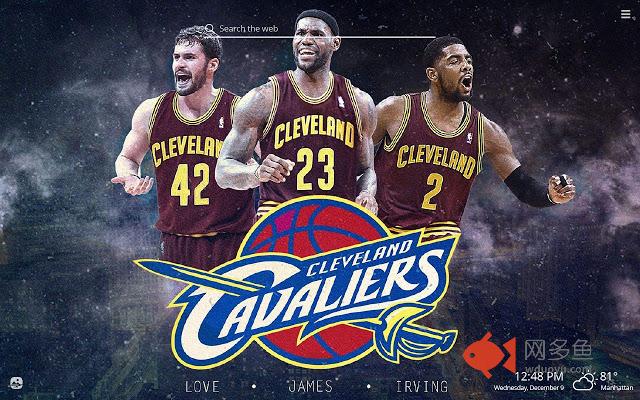 Cleveland Cavaliers NBA Basketball HD Theme