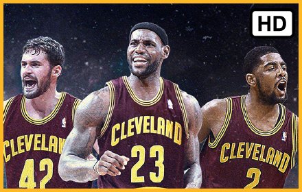 Cleveland Cavaliers NBA Basketball HD Theme插件截图