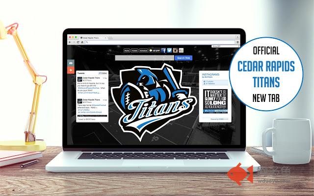 Cedar Rapids Titans New Tab