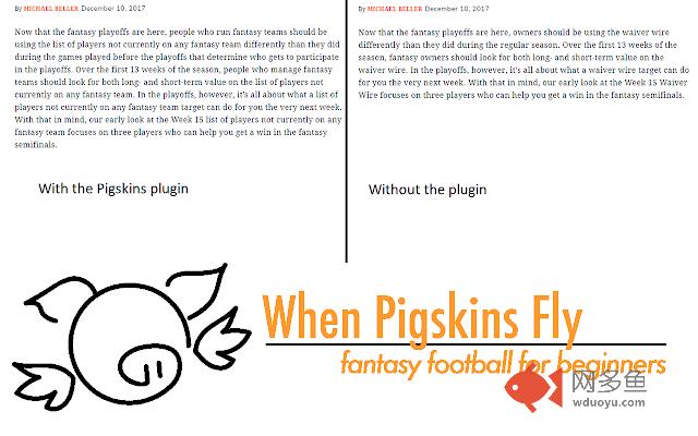 WhenPigskinsFly De-Jargoner插件截图