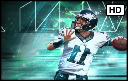 Philadelphia Eagles NFL HD Wallpaper Theme插件截图