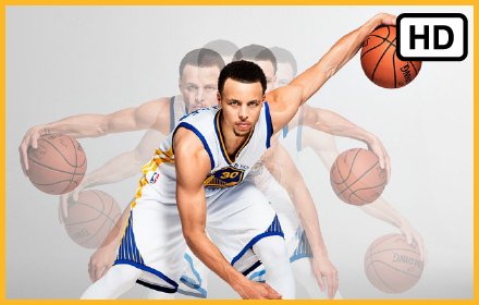 Stephen Curry NBA HD Wallpaper Themes插件截图