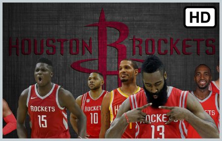 Houston Rockets NBA Basketball HD Theme插件截图