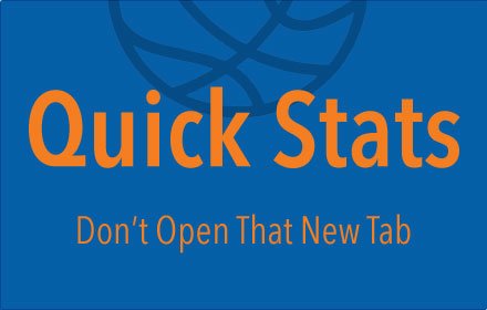 Quick Stats插件截图